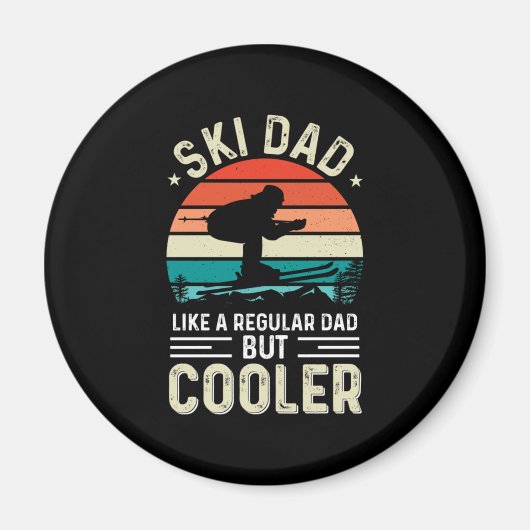 スキーパパ マグネット (正面)