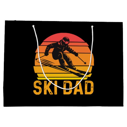 スキーパパ ラージペーパーバッグ (裏面)