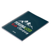 スキーパーソナライズされたノート ノートブック (左側)