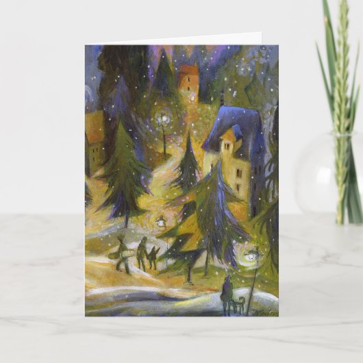 スキービレッジクリスマスカード シーズンカード (正面)