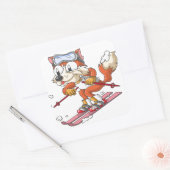 スキーフォックス スクエアシール (封筒)