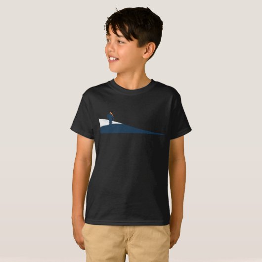 スキーフリーリダーアドベンチャー Tシャツ (正面フル)
