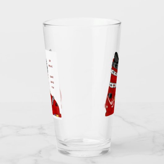 スキーブーツはスキーのスライドおもしろい行きます タンブラーグラス (右)