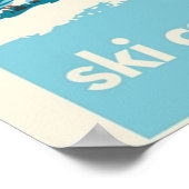 スキーベイルコロラドヴィンテージ ポスター (角)