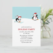 スキーペンギンズホリデーパーティー 招待状 (スタンド正面)