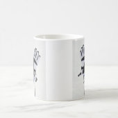 スキーポールとグローブマグ コーヒーマグカップ (中央)