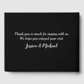 スキーマウンテンズホテルバケーションハウスウェルカム ゲストブック (裏面)