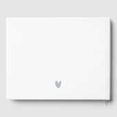 スキーマウンテンテルリドコロラドウォーターカラー結婚ズ ゲストブック (裏面)