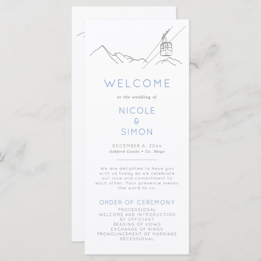 スキーモダンリゾートウ魅力的インターイマウンテンピークス プログラム (正面/裏面)