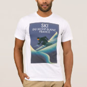 スキーモンブランフランス Tシャツ (正面)
