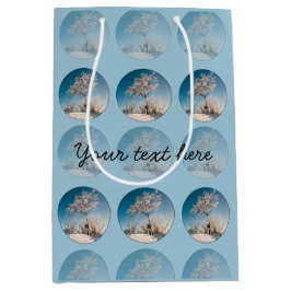 スキーヤーの停止 ミディアムペーパーバッグ