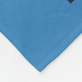 スキーヤーの賞賛-青い山、ワシントン州 フリースブランケット (角)