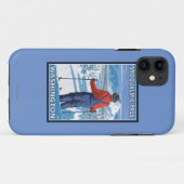 スキーヤーの賞賛- Snoqualmieのパス、ワシントン州 Case-Mate iPhoneケース (裏面(横))