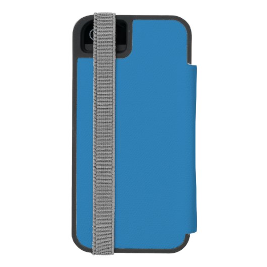 スキーヤーの賞賛- Snoqualmieのパス、ワシントン州 Incipio iPhoneウォレットケース (フォリオ裏面)