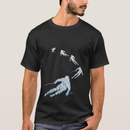 スキーヤーへのギフト - ユニークなウィンタースポーツデザイン Tシャツ