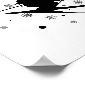 スキーヤーへの贈り物 |スキー用ゴーグルApres-Ski ポスター (角)