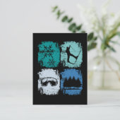 スキーヤーズウィンタースポーツ ポストカード (スタンド正面)