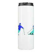 スキーヤーズダウンヒルスキー タンブラー (裏面)