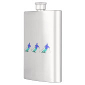 スキーヤーズダウンヒルスキー フラスク (左)