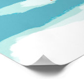 スキーヤー運ズスノースキー – アイダホ ポスター (角)