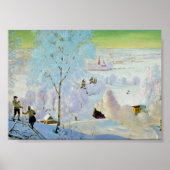 スキーヤー1919 ポスター (正面)