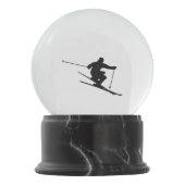 スキーヤー スノーグローブ (正面)