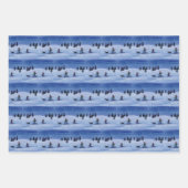 スキーヤー ラッピングペーパーシート (正面)