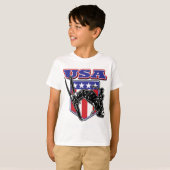 スキーヤーUSA Tシャツ (正面フル)