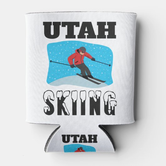 スキーユタパークシティスキーアスキー 缶クーラー (正面)