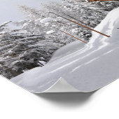 スキーリゾートシャレー ポスター (角)