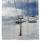 スキーリフト シャワーカーテン (正面)