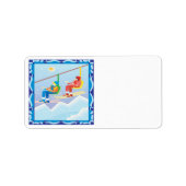 スキーリフト ラベル (正面)