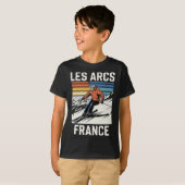 スキーレアーカスフランス Tシャツ (正面フル)