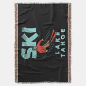 スキーレイクタホ スローブランケット (正面縦)