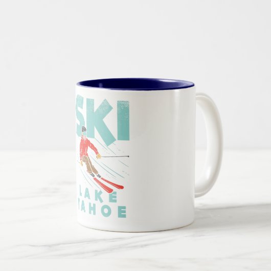スキーレイクタホ ツートーンマグカップ (正面右)