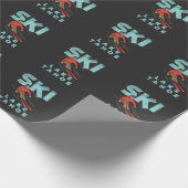 スキーレイクタホ ラッピングペーパー (角)