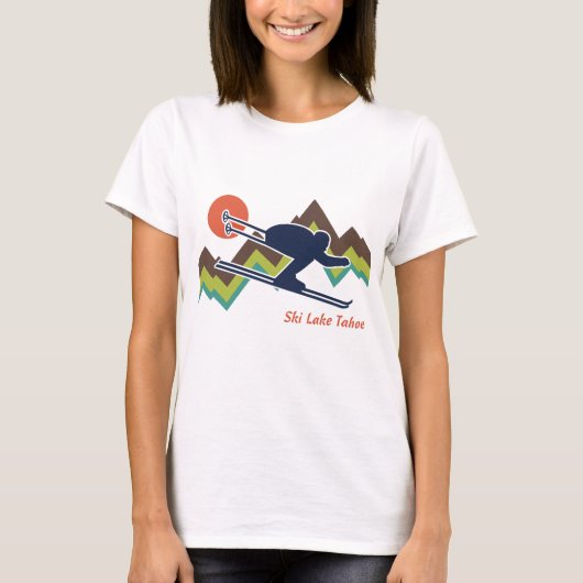 スキーレイクタホ Tシャツ (正面)