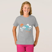 スキーレイクタホ Tシャツ (正面フル)