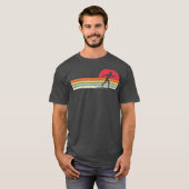 スキーレトロスタイルSkier_1 Tシャツ (正面フル)