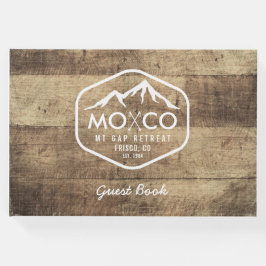 スキーレンタルハウス素朴ウッドカスタムマウンテン ゲストブック