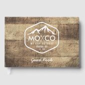 スキーレンタルハウス素朴ウッドカスタムマウンテン ゲストブック (正面)