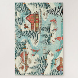 スキーロッジスノーマウンテン1014 pcsパズル ジグソーパズル