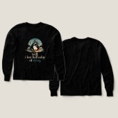 スキー中に半日失ったペンギンTシャツ (デザイン 正面&背面)