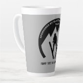 スキー事故がもうすぐ治る カフェラテマグ (左アングル)