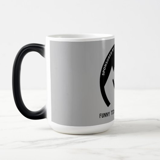 スキー事故がもうすぐ治る モーフィングマグカップ (左)