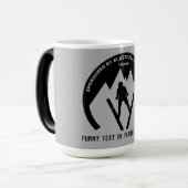 スキー事故がもうすぐ治る モーフィングマグカップ (正面左)