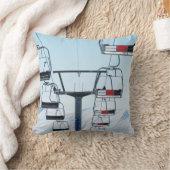 スキー公園のリフト クッション (ブランケット)