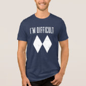 スキー冬のスポーツゲグ トライブレンドTシャツ (正面)