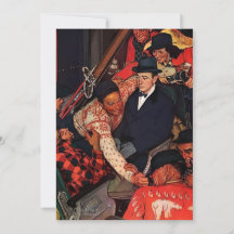 スキー列車の旅 – Norman Rockwell