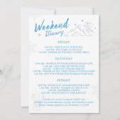 スキー場でのラストウィークエンド  招待状 (裏面)